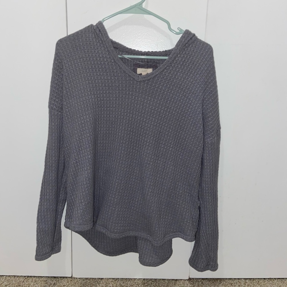 Cupio Grey Pull over Sweater